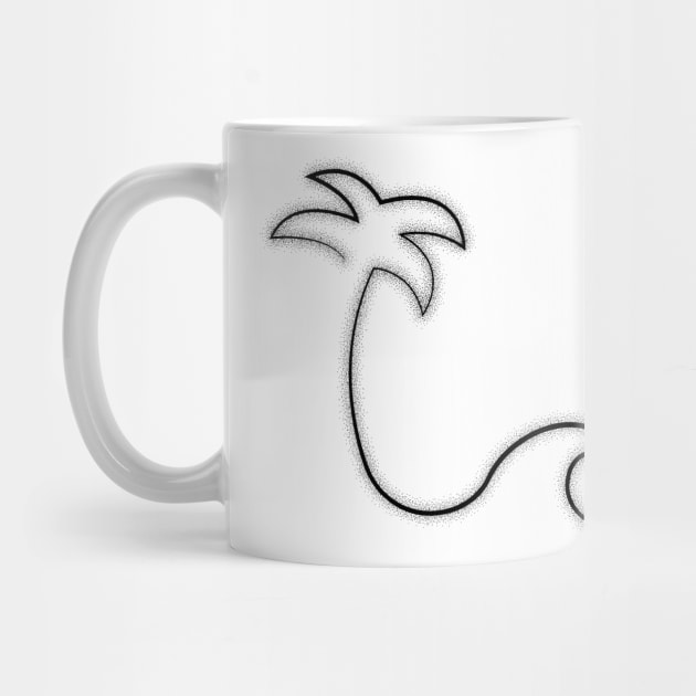 one line palm and wave by JDP Designs